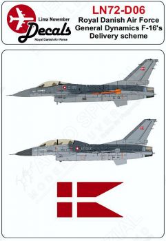 LN72-D06 F-16A/B Fighting Falcon Royal Danish Air Force