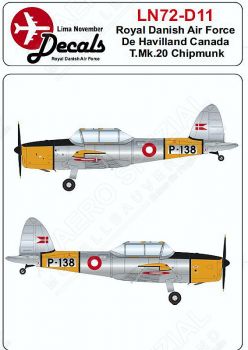 LN72-D11 Chipmunk T.20 Royal Danish Air Force