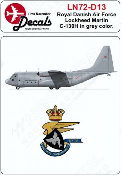 LN72-D13 C-130H Hercules Royal Danish Air Force (Late Scheme)