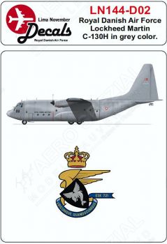 LN144-D02 C-130H Hercules Royal Danish Air Force (Late Scheme)