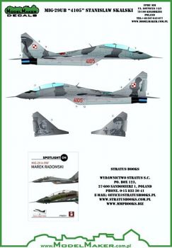 MOD32055 MiG-29GT Fulcrum-B Stanislaw Skalski