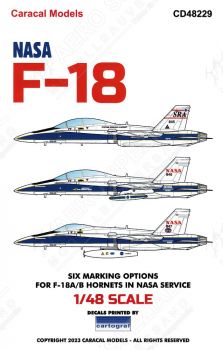 CD48229 F-18A/B Hornet NASA