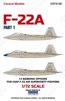 CD72138 F-22A Raptor Part 1