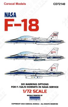 CD72140 F-18A/B Hornet NASA