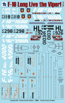 TB48280 F-16A/B/C Fighting Falcon: Meilensteine der Produktion