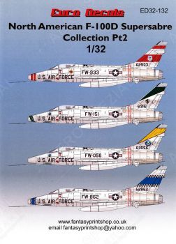 EU32132 F-100D Super Sabre U.S. Air Force Part 2