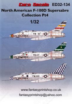 EU32134 F-100D Super Sabre U.S. Air Force Part 4