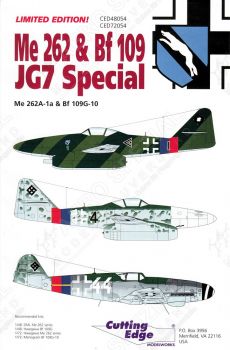 CED72054 Bf 109 & Me 262 JG 7