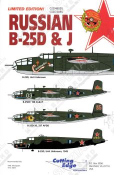 CED72055 B-25 Mitchell Soviet Air Force
