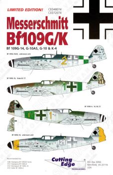CED72074 Bf 109 G/K