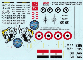BAD7227 C-130 Hercules (Egypt, New Zealand, Turkey)