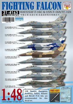 DXM48058 F-16 Fighting Falcon U.S. Air Force, U.S. Navy & Hellenic Air Force