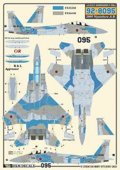 DXM48060 F-15J/DJ Eagle JASDF Aggressors Vol. 1