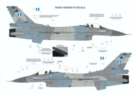 ZP48001e F-16 Fighting Falcon griechische Luftwaffe (Broschüre nicht enthalten)