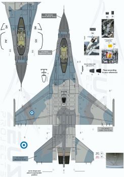 ZP48001e F-16 Fighting Falcon Hellenic Air Force (booklet not included)