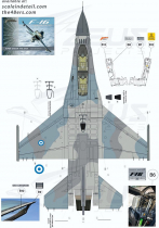 ZP48001e F-16 Fighting Falcon Hellenic Air Force (booklet not included)