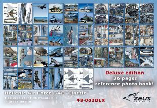 ZP48002DLX F-4E Phantom II Hellenic Air Force (including 36 pages booklet)