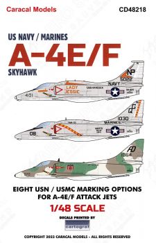 CD48218 A-4E/F Skyhawk U.S. Navy & U.S. Marines