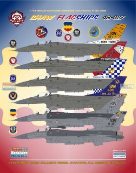 BMA48027 F-16CM Block 50 Fighting Falcon: Shaw Flagships