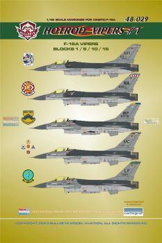 BMA48029 F-16 Fighting Falcon: Hotrod Vipers Part 1