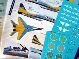 PV48005 MiG-29 Fulcrum & Su-27 Flanker Ukrainian Air Force