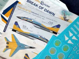 PV48005 MiG-29 Fulcrum & Su-27 Flanker Ukrainian Air Force