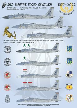 PK32001 F-15A/C Eagle USAFE Bitburg/Lakenheath/Soesterberg/Spangdahlem