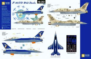 TB48282 F-16C/D Fighting Falcon Wild Ducks