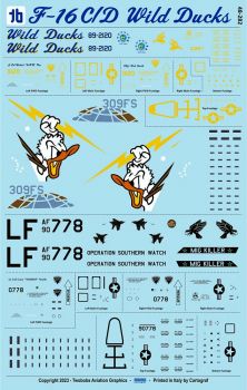 TB48282 F-16C/D Fighting Falcon Wild Ducks