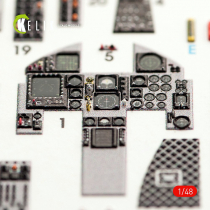 K48044 F-15C MSIP II Eagle 3D-gedruckte Cockpitdetails