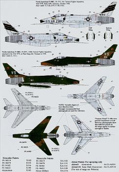 XD72109 F-100A/C Super Sabre