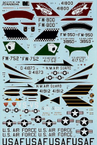 XD72109 F-100A/C Super Sabre