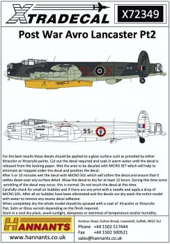 XD72349 Lancaster Nachkriegszeit Teil 2