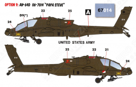 CD32026 AH-64D/E Apache U.S. Army