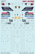 CD48232 F-16D Fighting Falcon U.S. Air Force
