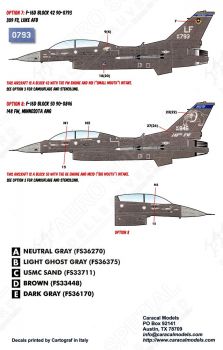 CD72150 F-16D Fighting Falcon U.S. Air Force