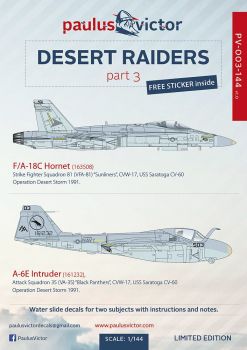 PV44003 A-6E Intruder & F/A-18C Hornet Desert Raiders Part 3