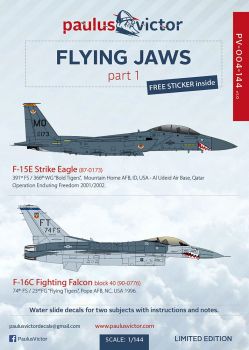 PV44004 F-15E Strike Eagle & F-16C Fighting Falcon Flying Jaws Part 1