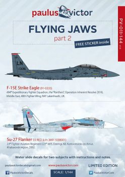 PV44011 F-15E Strike Eagle & Su-27 Flanker Flying Jaws Part 2
