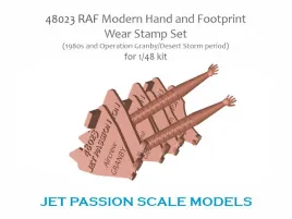 JP48023 Hand and Footprint Wear Stamp Set (RAF Desert Storm)