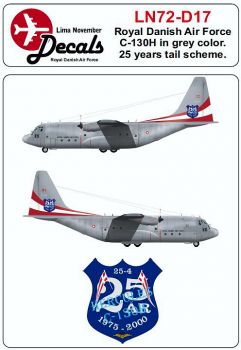 LN72-D17 C-130H Hercules with Anniversary Markings