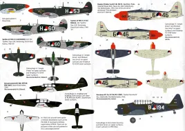 DD48077 Beaver, Bf 108, Harvard, Piper L-4, Sea Fury & Spitfire Royal Netherlands Air Force & Navy
