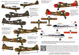 DD48077 Beaver, Bf 108, Harvard, Piper L-4, Sea Fury & Spitfire Royal Netherlands Air Force & Navy