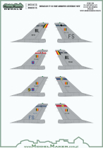 MOD48175 F-16 Fighting Falcon Squadron Badges Belgian Air Force