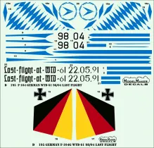MOD48195 F-104G Starfighter German Air Force Last Flight