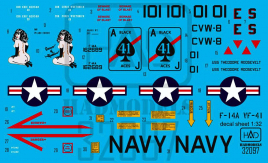 HUN32097 F-14A Tomcat Queen of Spades