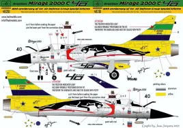 HUN48261 Mirage 2000C Commemorative Finish Ayrton Senna