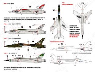 CD72144 F-105B/D Thunderchief