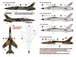 CD72144 F-105B/D Thunderchief