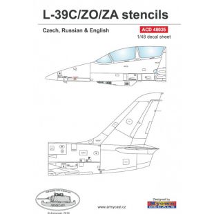 ACD48025 L-39C/ZO/ZA Albatros Stencils